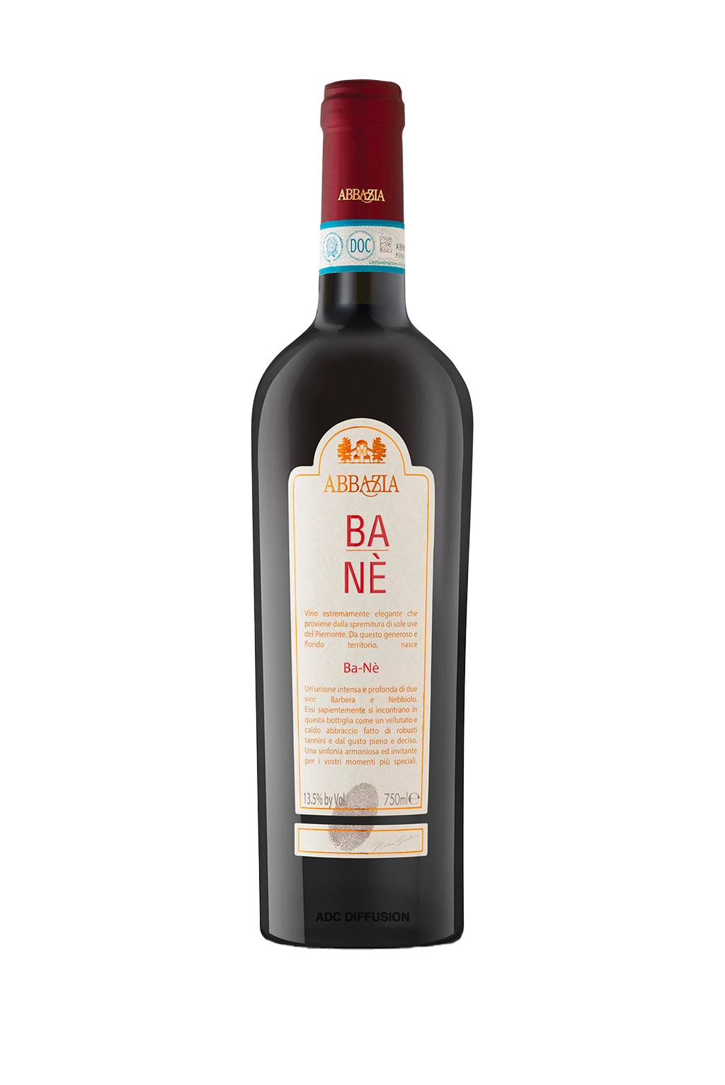 BA-NE' PIEMONTE DOC ABBAZIA IMPRONTE ABBAZIA