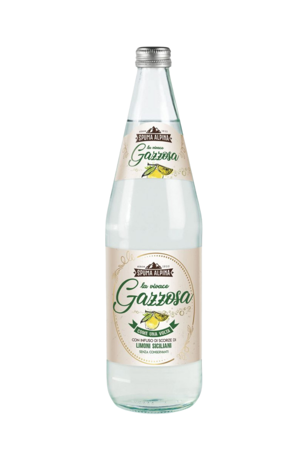GAZZOSA SICILIA SPUMA ALPINA NATURAL ITALIA