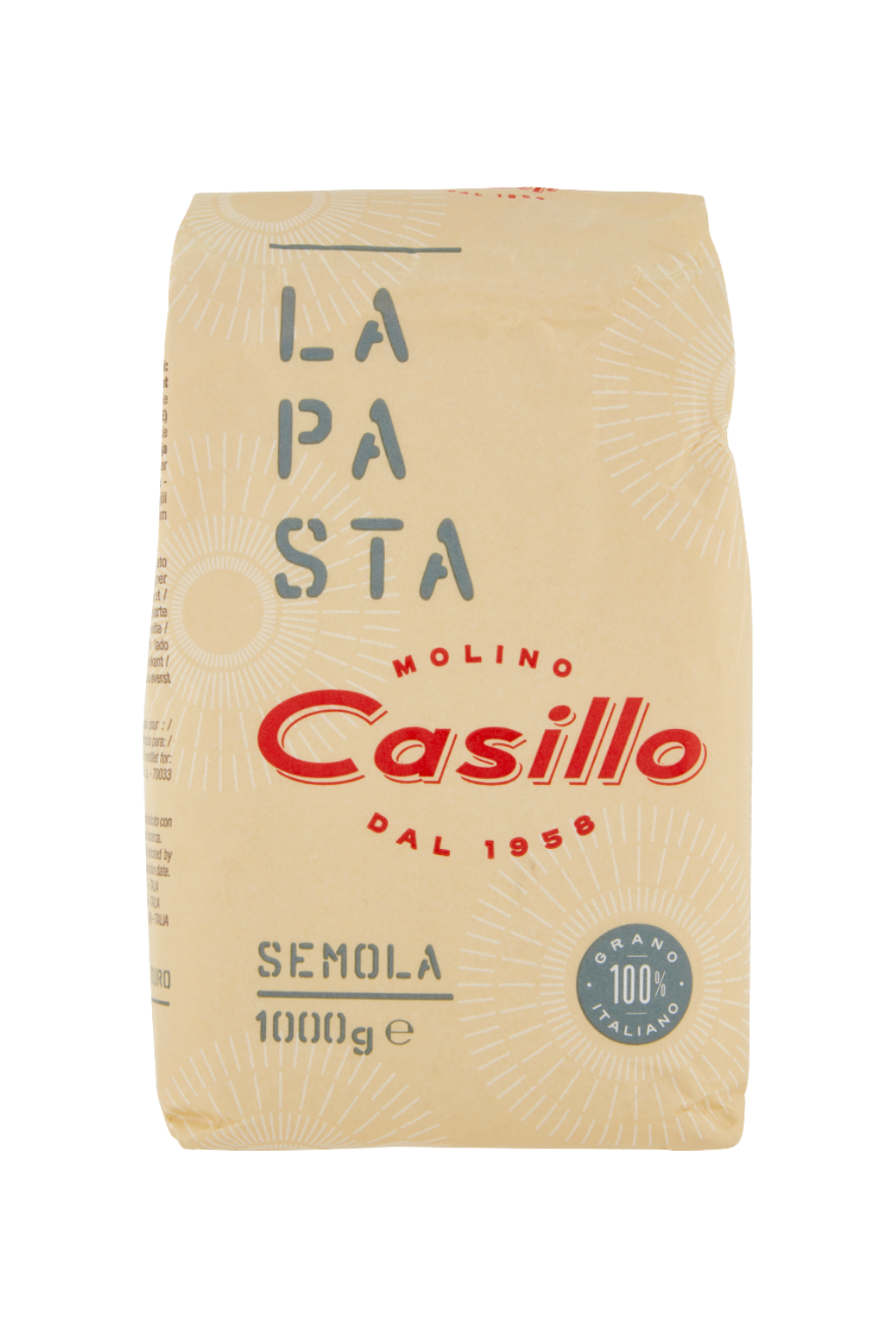 FARINA LA PASTA 100% ITALIA MOLINO CASILLO