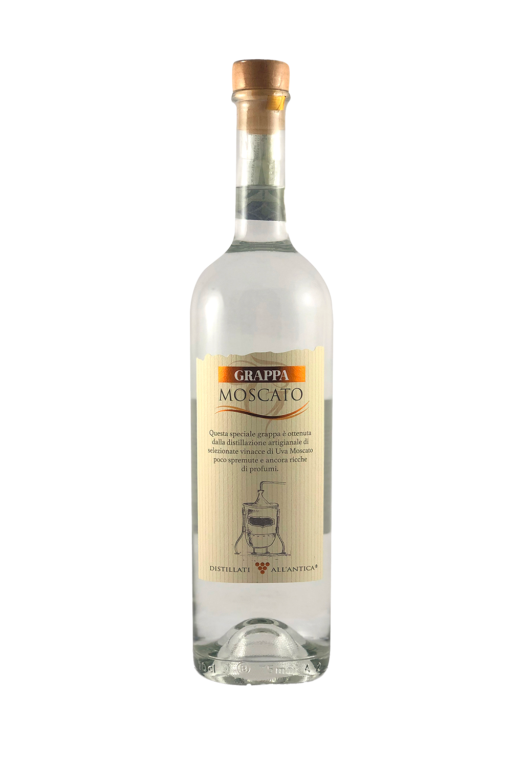 GRAPPA MOSCATO ALL’ANTICA POLINI