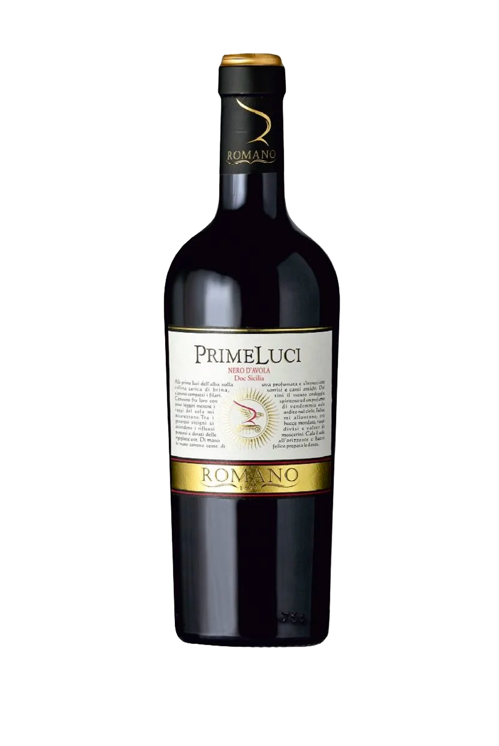 NERO D'AVOLA PRIMELUCI DOC 2020 ROMANO 1890
