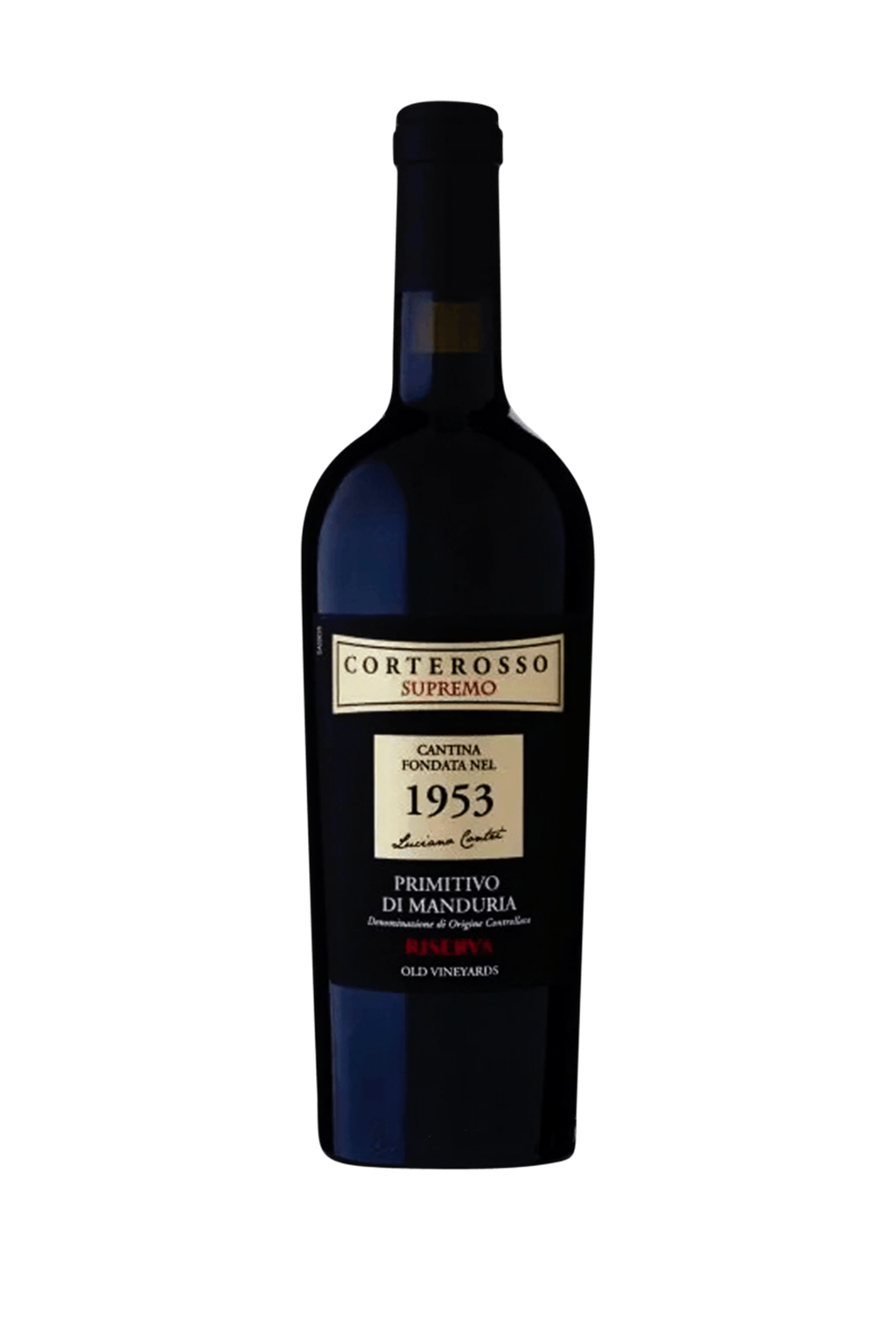 PRIMITIVO DI MANDURIA 1953 DOC 2021 CORTEROSSO SUPREMO
