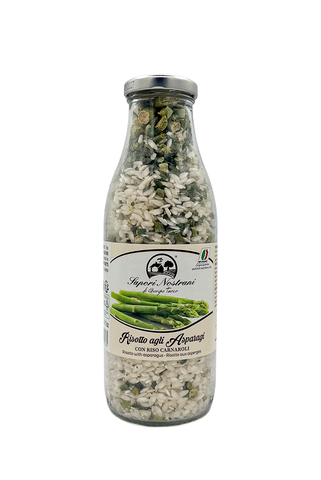 RISOTTO ASPARAGI BOTTIGLIA LATTE SAPORI NOSTRANI