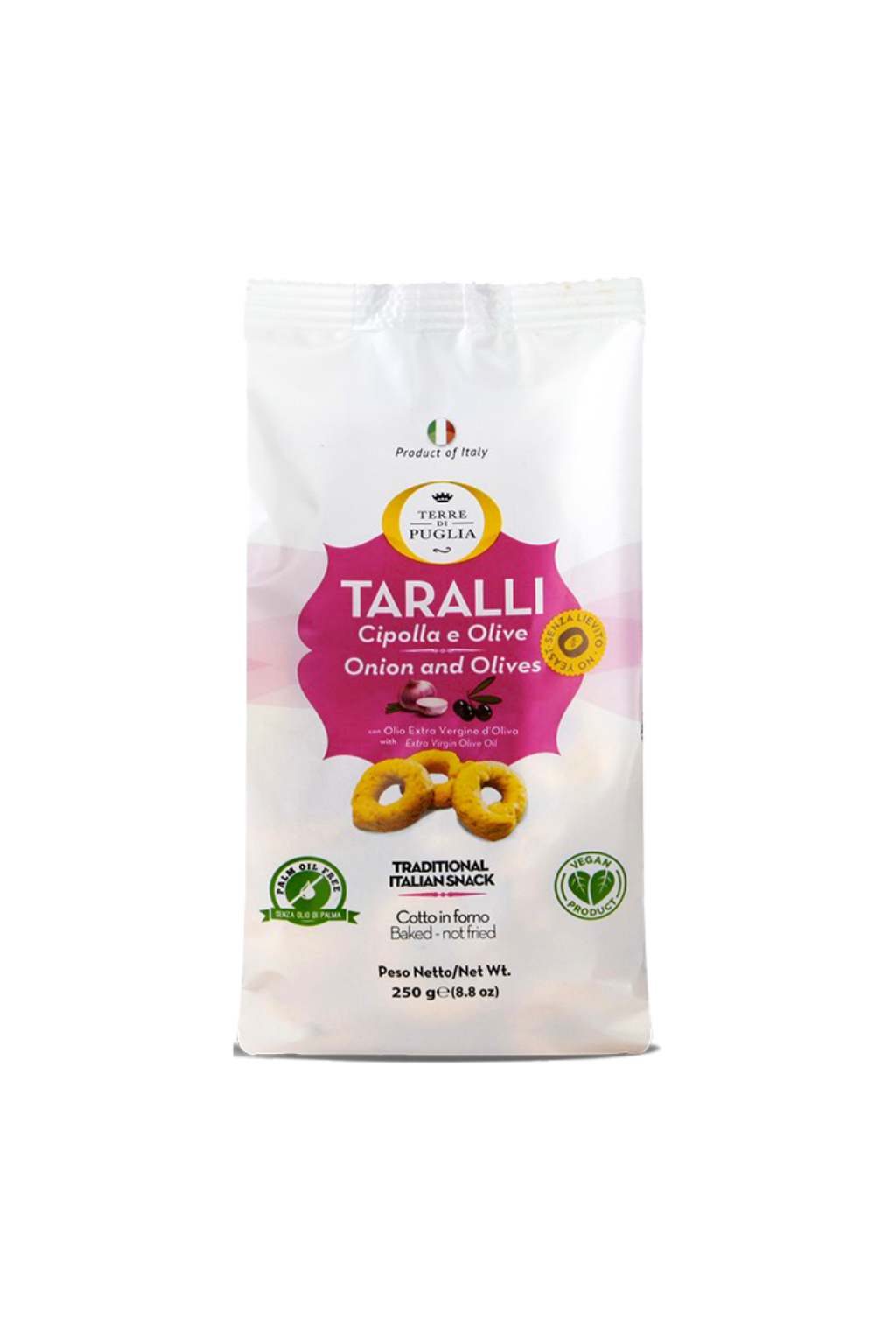 TARALLINI ONION & OLIVES MODERNI TERRE DI PUGLIA