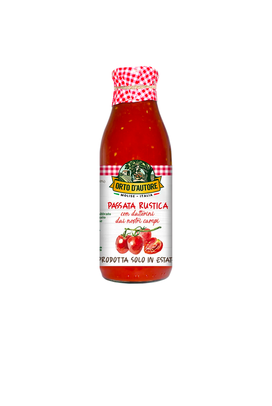 PASSATA RUSTICA CON DATTERINO ORTO D'AUTORE