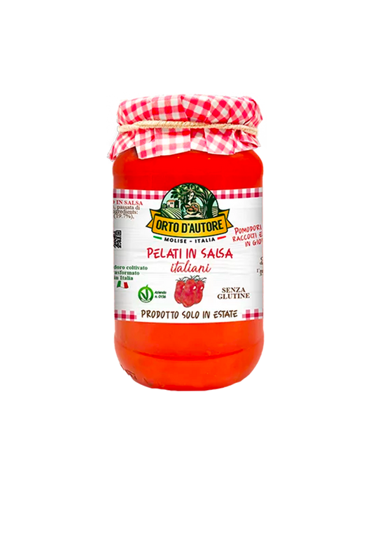 POMODORO PELATO INTERO IN SALSA ORTO D'AUTORE