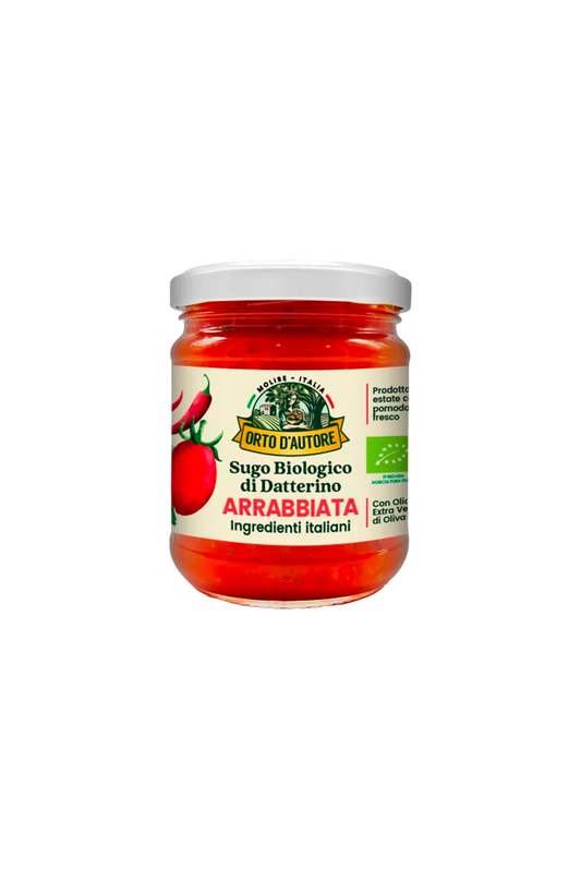 SUGO ARRABBIATA PICCANTE BIO ORTO D'AUTORE