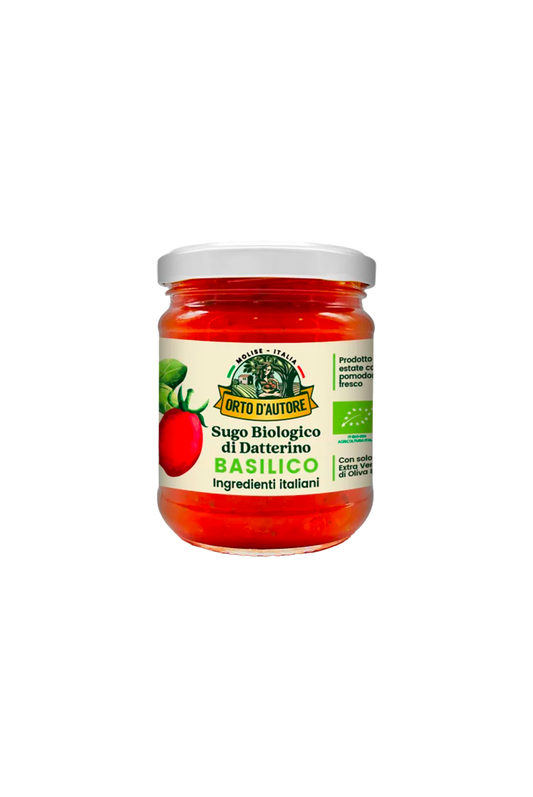 SUGO POMODORO & BASILICO BIO ORTO D'AUTORE