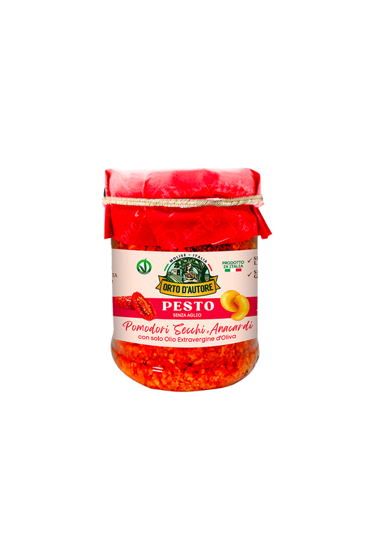 PESTO ROSSO NOIX DE CAJOU ORTO D'AUTORE