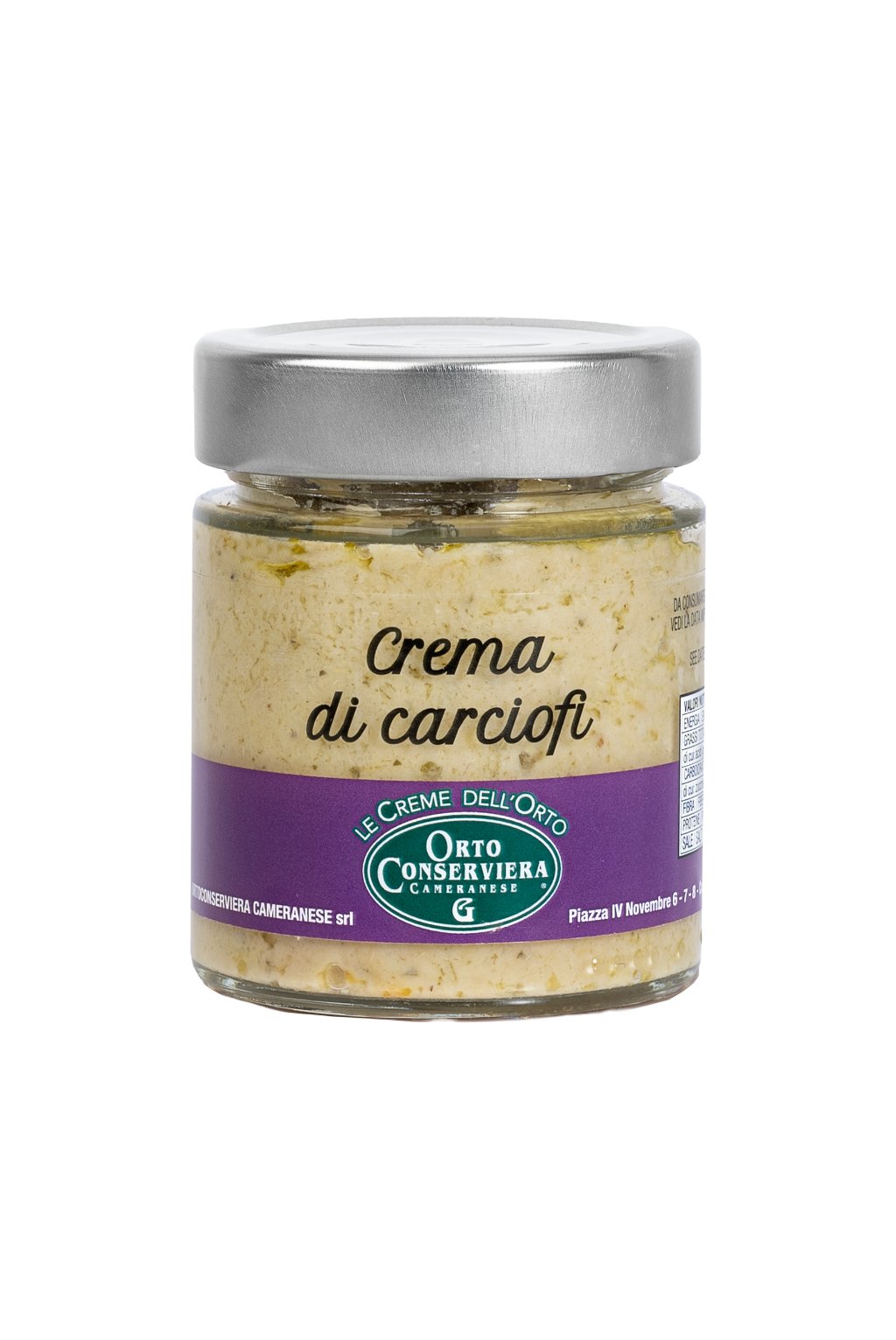 CREMA DI CARCIOFI ORTO CONSERVIERA
