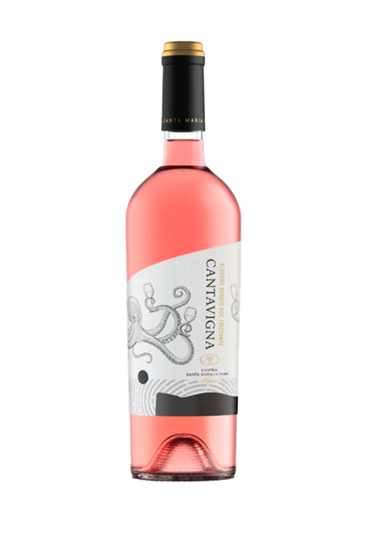 ALGHERO FRIZZANTE ROSATO CANTAVIGNA DOC SANTA MARIA LA PALMA