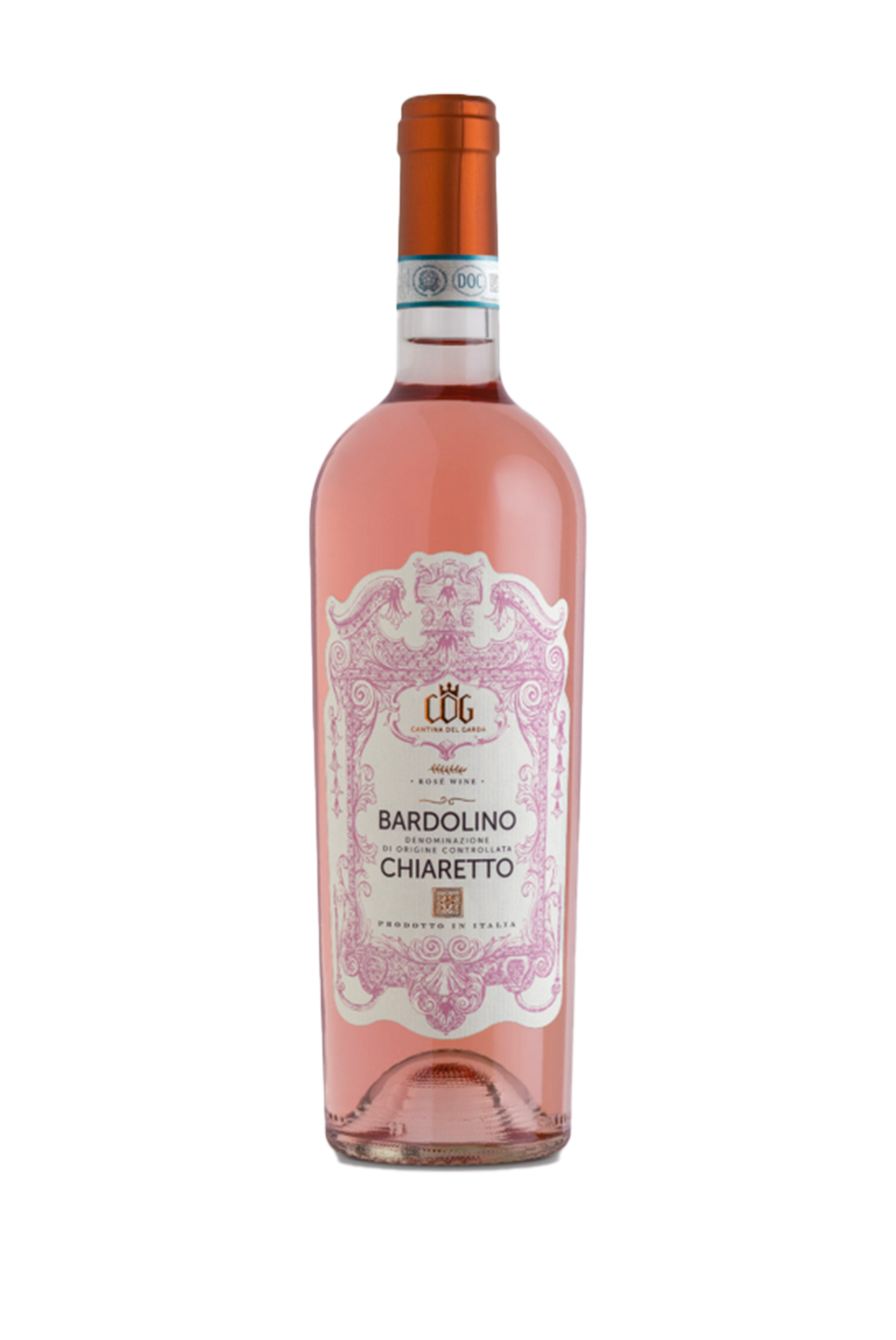 vin rosé italien Bardolino Chiaretto DOC 2024 Cantina del Garda