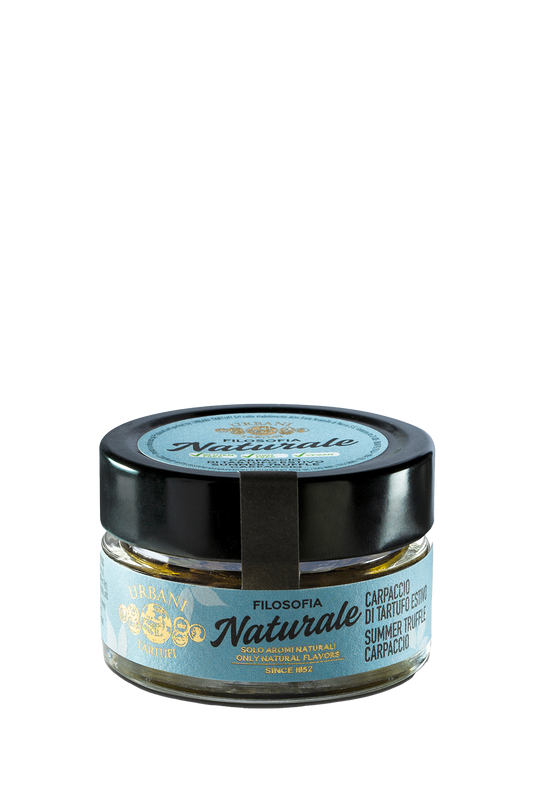 CARPACCIO TARTUFO OILO EXTRA VIERGE NATURALE UBARNI TARTUFI
