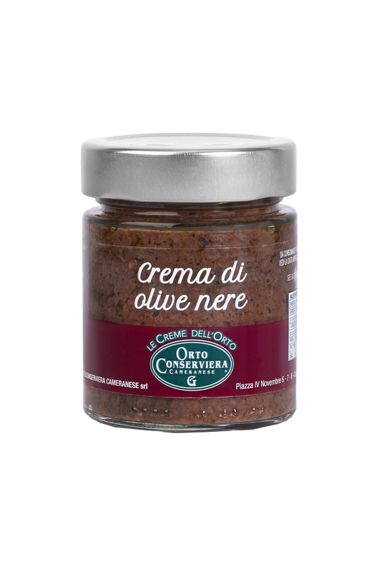 CREMA DI OLIVE NERE ORTO CONSERVIERA