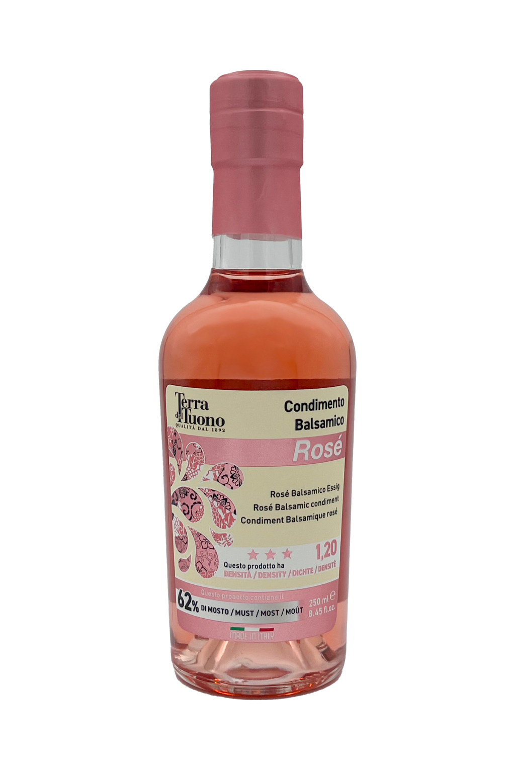 CONDIMENT BALSAMIQUE ROSE TERRA DEL TUONO