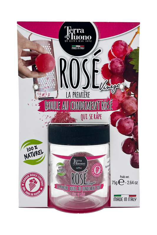 BOULE DE VINAIGRE BALSAMIQUE ROSE TERRA DEL TUONO