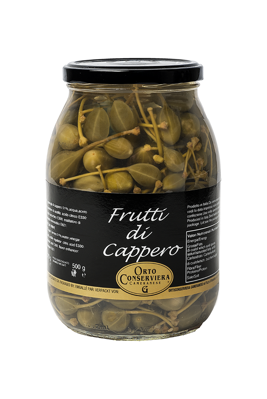 FRUTTI DI CAPPERO ORTO CONSERVIERA