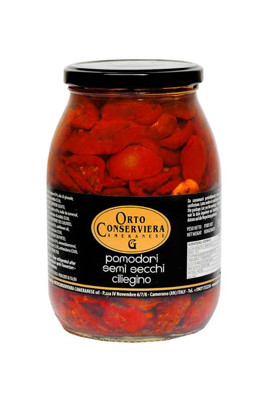 POMODORI SEMI SECCHI CILIEGINO ORTO CONSERVIERA