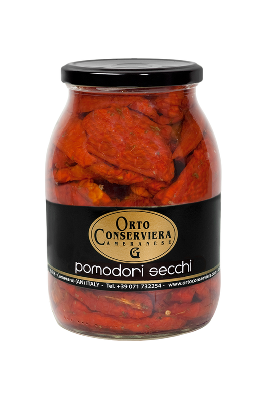 POMODORI SECCHI ORTO CONSERVIERA