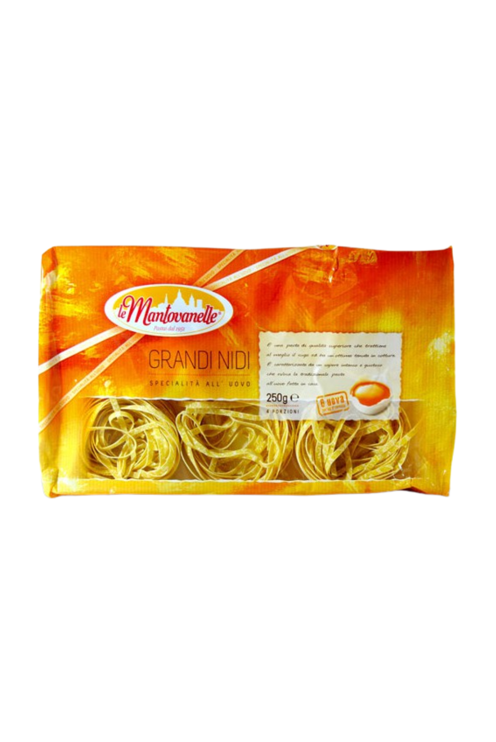 TAGLIATELLE GRANDI NIDI LE MANTOVANELLE