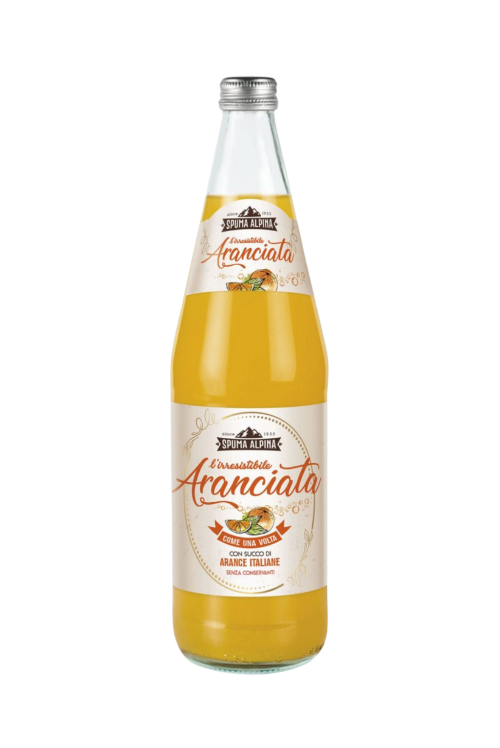 ARANCIATA SPUMA ALPINA NATURAL ITALIA