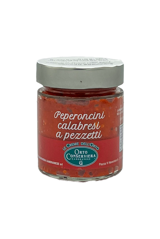 PEPERONCINI CALABRESI A PEZZETTI ORTO CONSERVIERA