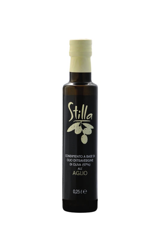 HUILE D'OLIVE EXTRA VIERGE AROMATIC AGLIO STILLA