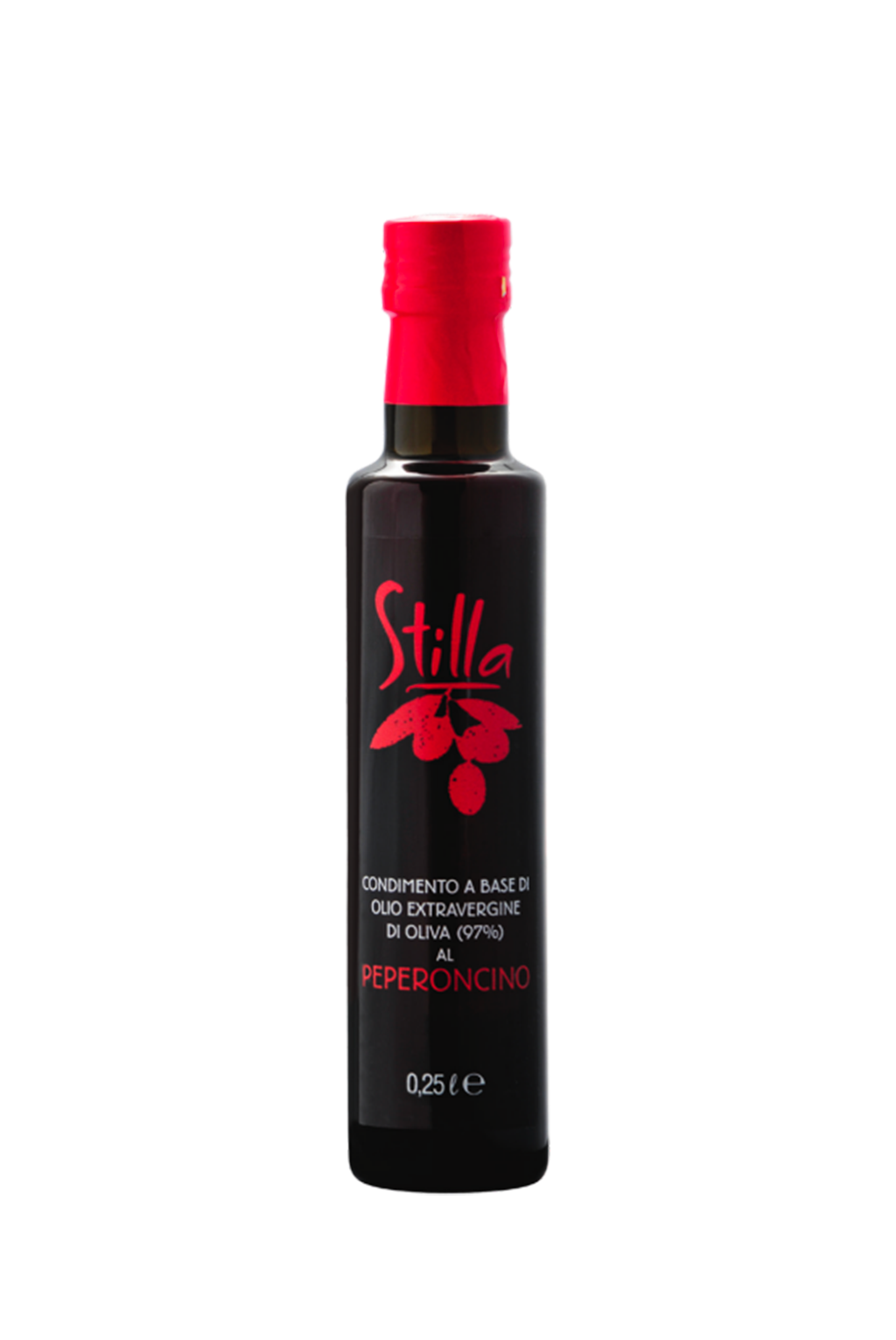 HUILE D'OLIVE EXTRA VIERGE AROMATIC PEPERONCINO BIO STILLA