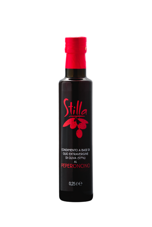 HUILE D'OLIVE EXTRA VIERGE AROMATIC PEPERONCINO BIO STILLA