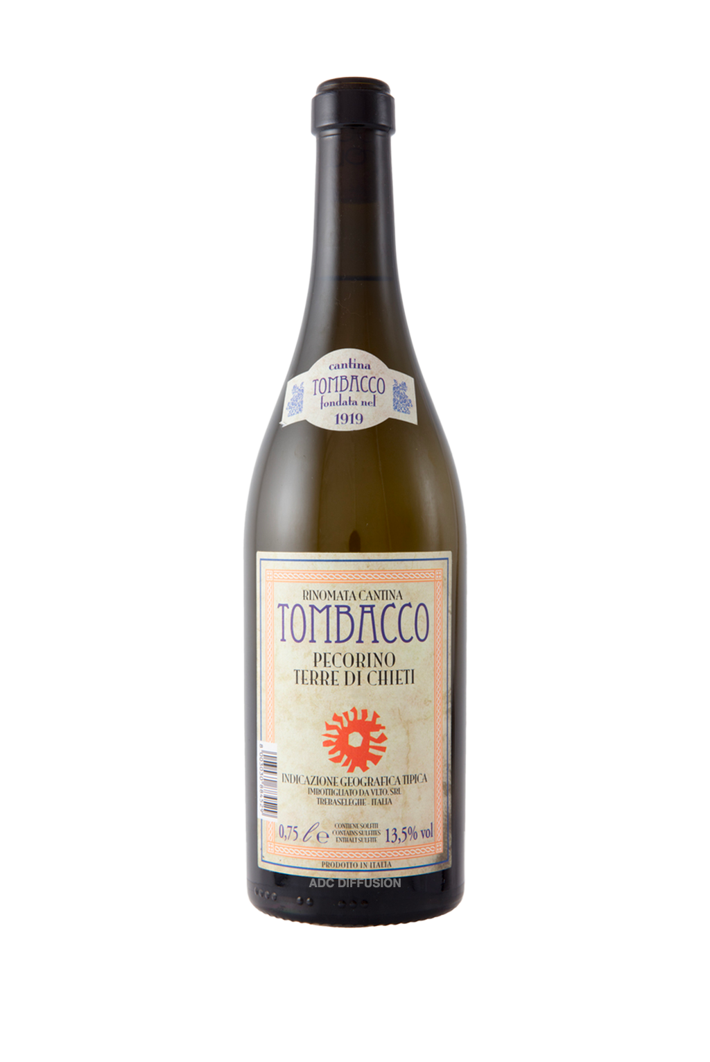 IGT PECORINO BIANCO TERRE DI CHIETI 2024 TOMBACCO