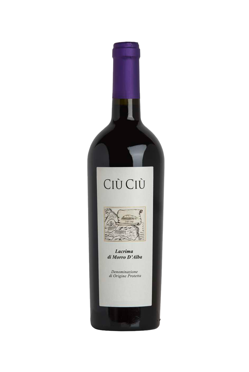 vin rouge italien Lacrima di Morro d’Alba DOP 2022 Ciù Ciù