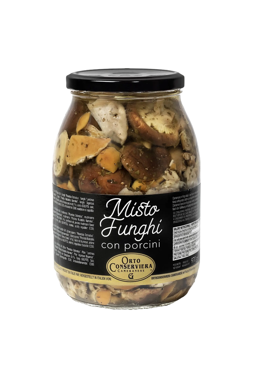 MISTO FUNGHI CON PORCINI ORTO CONSERVIERA