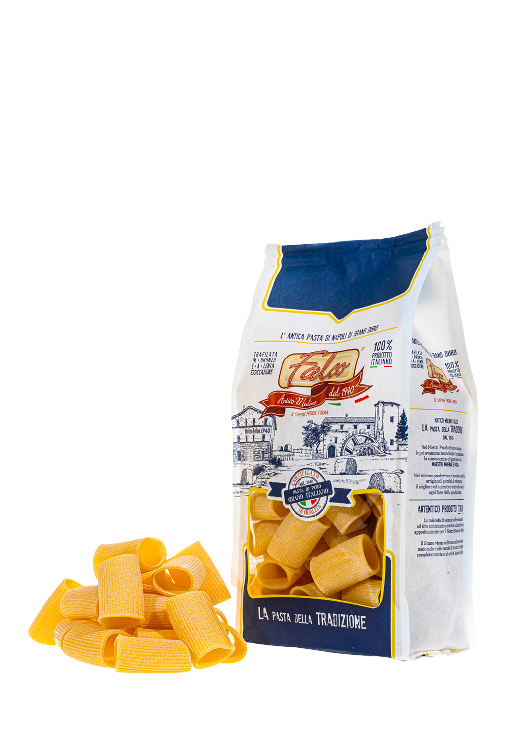 PACCHERI RIGATI BRONZO FALCO MOLINO