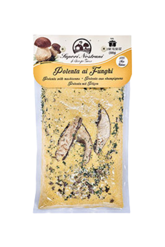 POLENTA AI FUNGHI PORCINI SAPORI NOSTRANI