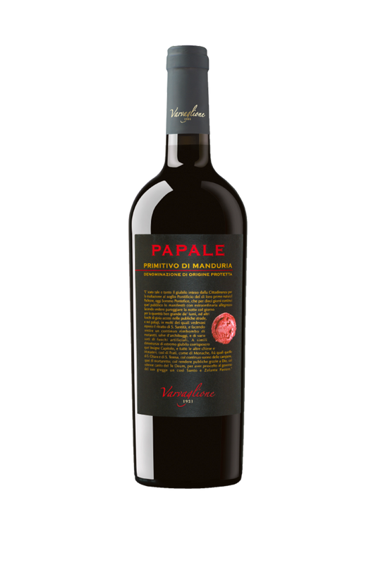 PRIMITIVO DI MANDURIA PAPALE DOP 2020 VARVAGLIONE