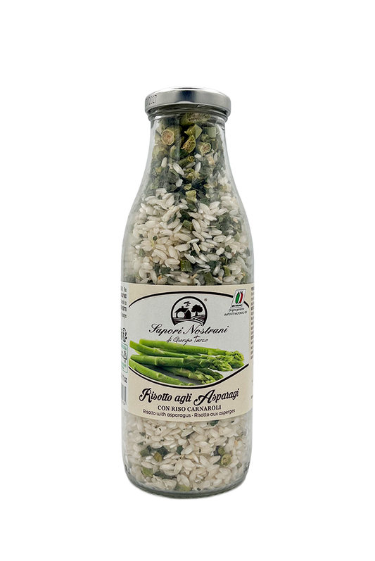 RISOTTO ASPARAGI BOTTIGLIA LATTE SAPORI NOSTRANI