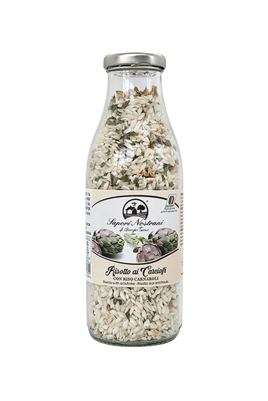 RISOTTO CARCIOFI BOTTIGLIA LATTE SAPORI NOSTRANI