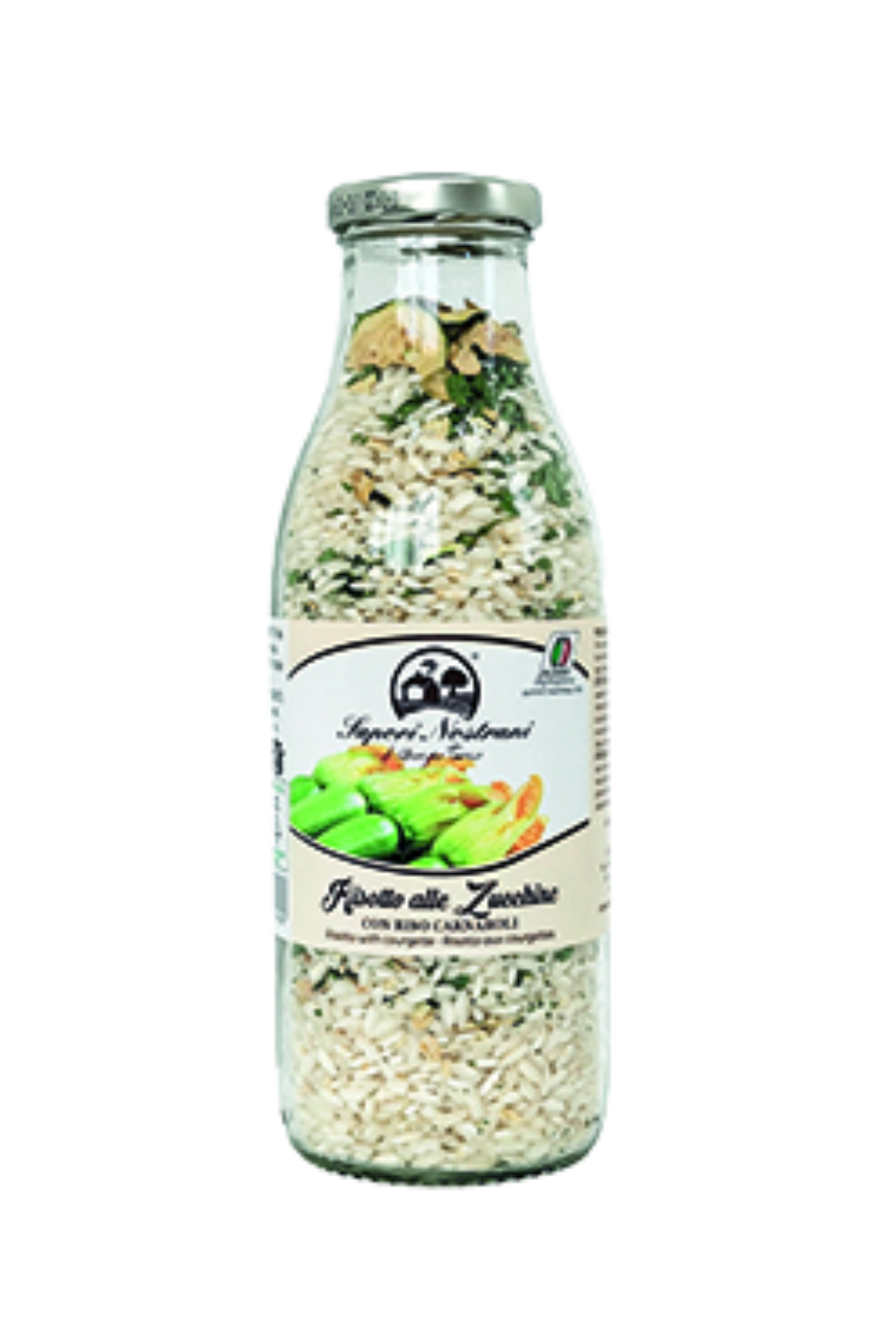RISOTTO ZUCCHINE BOTTIGLIA LATTE SAPORI NOSTRANI
