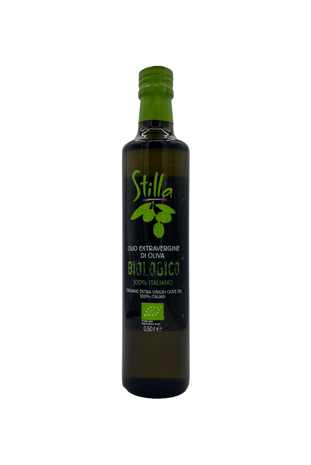 HUILE D'OLIVE EXTRA VIERGE BIO 100% ITALIENNE STILLA