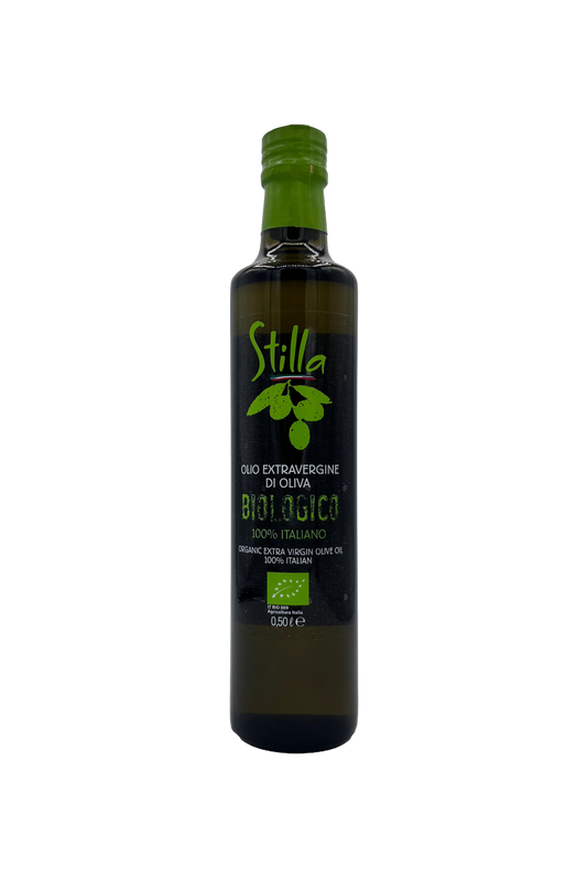 HUILE D'OLIVE EXTRA VIERGE BIO 100% ITALIENNE STILLA