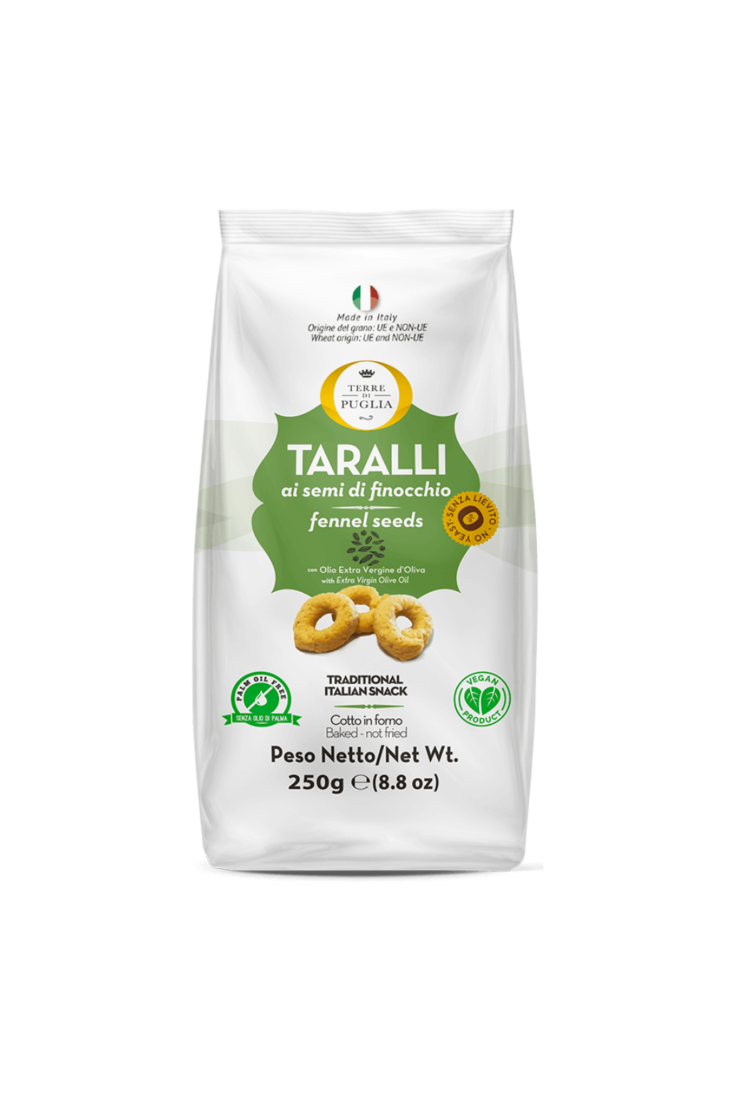 TARALLINI FENNEL MODERNI TERRE DI PUGLIA