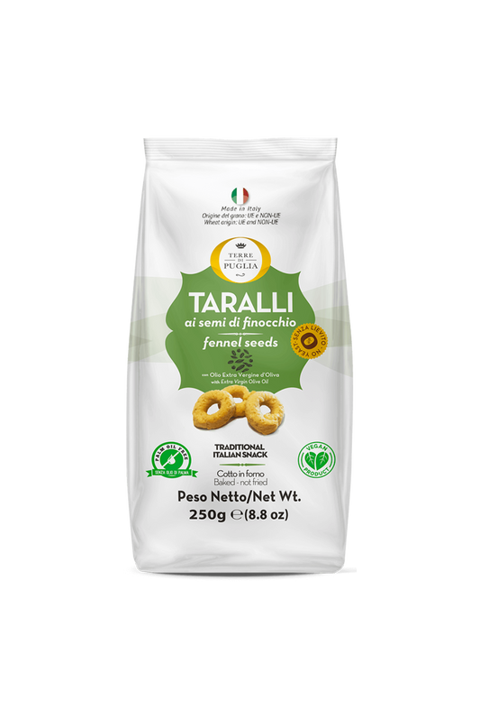 TARALLINI FENNEL MODERNI TERRE DI PUGLIA