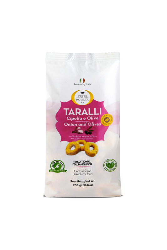 TARALLINI ONION & OLIVES MODERNI TERRE DI PUGLIA