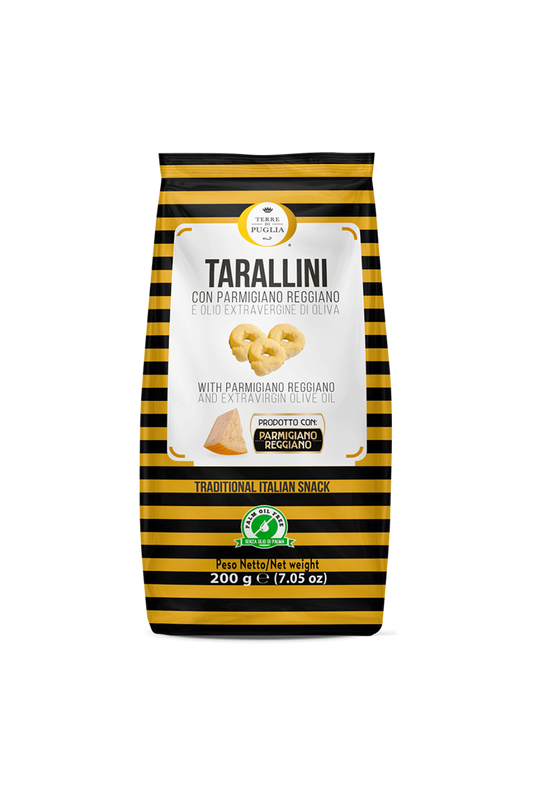 TARALLINI PARMIGIANO REGGIANO MILLERIGHE TERRE DI PUGLIA