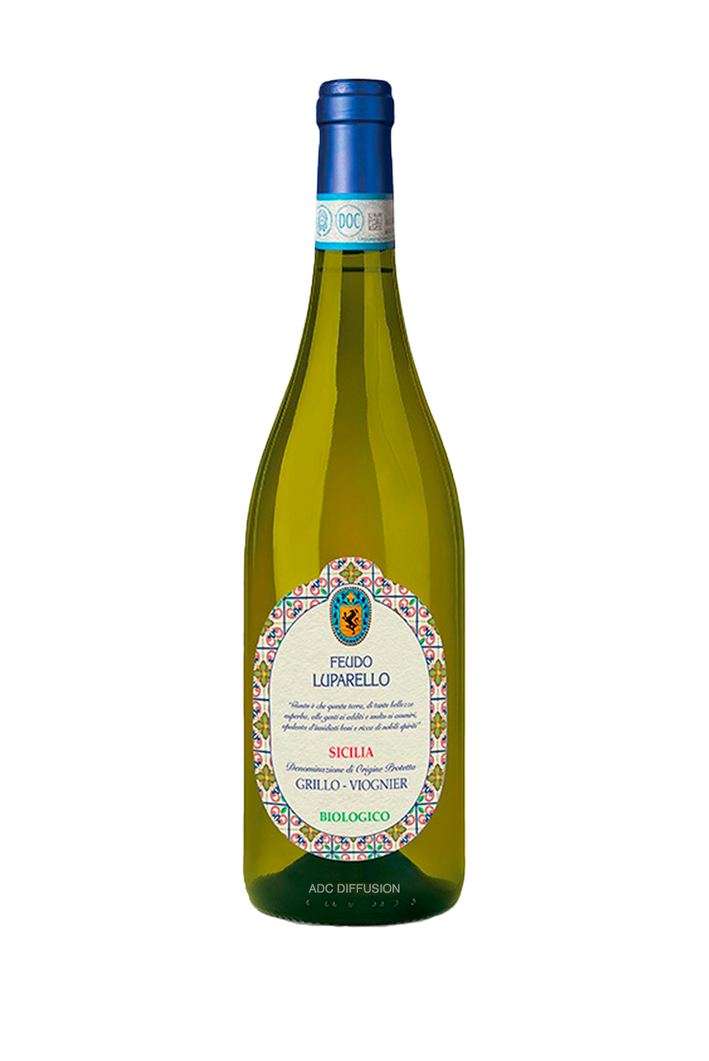 GRILLO VIOGNIER SICILIA DOP BIO 2024 FEUDO LUPARELLO