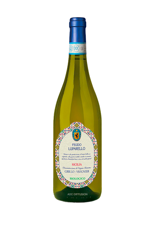 GRILLO VIOGNIER SICILIA DOP BIO 2024 FEUDO LUPARELLO